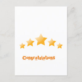 Star Holiday Briefkaart