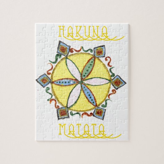 Star in de Making Hakuna Matata Legpuzzel (Verticaal)