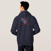 STAR IN HOOD HOODIE (Achterkant volledig)