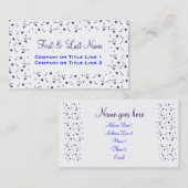 Star is Born Profile Card Visitekaartje (Voorkant / Achterkant)