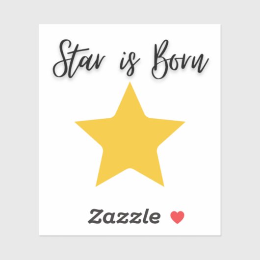 Star is Born Stickers (Vel)
