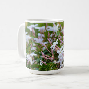 Star Jasmine Flower Floral Pink Mug Coffee Coupe