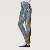 Star jeans leggings (Links)