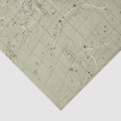 Star-kaart Tissuepapier (Detail)