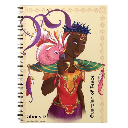 Star Kinder Shock D Spiral Journal Notitieboek (Voorkant)