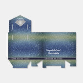 Star Light Blue Sky afstudeerfeest Bedankdoosjes (Uitgevouwen)