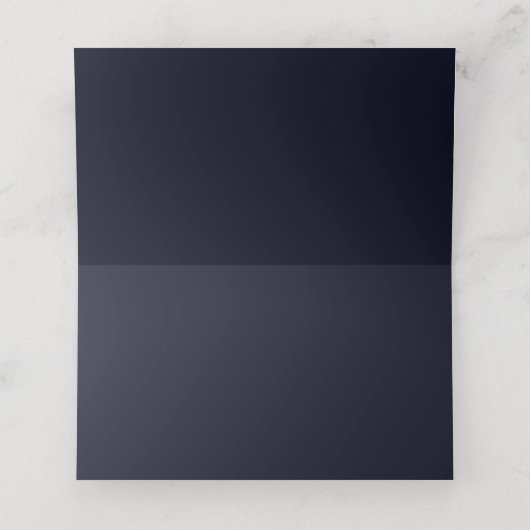 Star Light Reception Place Card (Binnenkant ongevouwen)