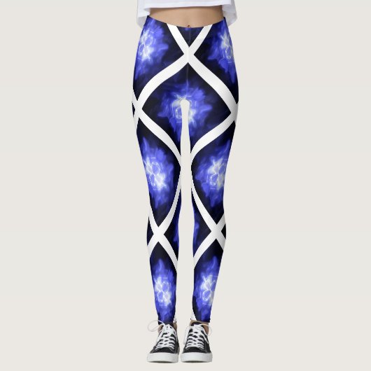 Star Light Star Bright Blue Leggings (Voorkant)