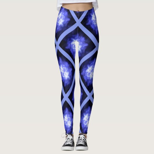 Star Light Star Bright Blue Leggings (Voorkant)
