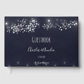 Star Light Wedding Guest Book Gastenboek (Voorkant)