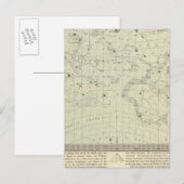 Star map 2 briefkaart (Voorkant / Achterkant)