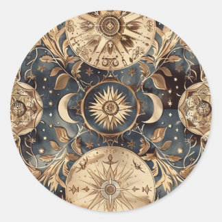  Star Map Custom Envelope Sticker