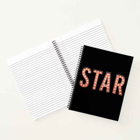 STAR Marquee Lights Spiral Carnet (Intérieur)