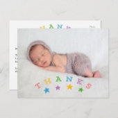Star Merci | Photo Baby Merci Carte postale (Devant / Derrière)
