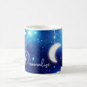 Star moon night sky celestial galaxy mok (Center)