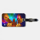 Star Moth Bagagelabel (Achterkant horizontaal)