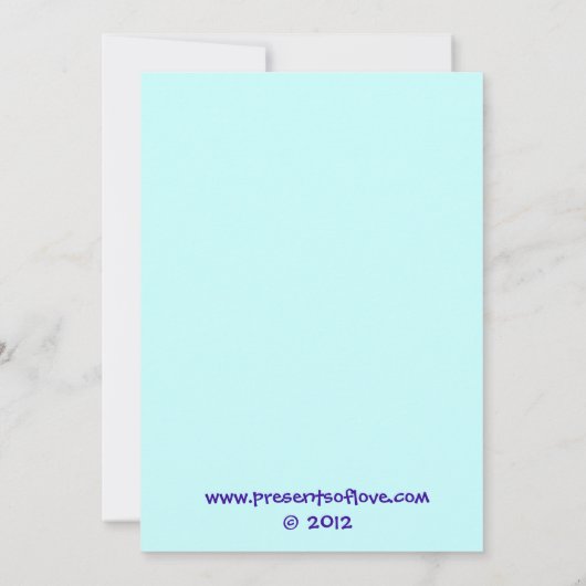 Star Musical Note Musique Considérant Invitation (Dos)