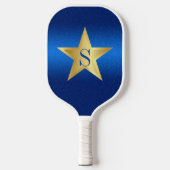 Star Navy Blue Pickleball Star-logo Paddle (Voorkant)