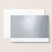 Star of Bethlehem Luxe Véritable Foil Cartes de No (Derrière avec enveloppe)