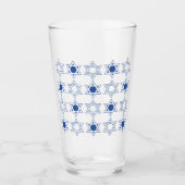 Star of David Beer Bril, Glas (Voorkant)