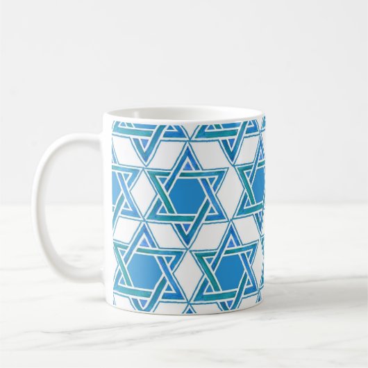 Star of David Coffee Mug (Gauche)