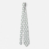 Star of David Eucalyptus Greenery Neck Tie Stropdas (Achterkant)