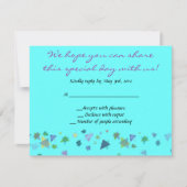 Star of David Faire-part de mariage Bar Mitzvah Ré (Devant)