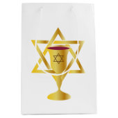 Star Of David Medium Cadeauzakje (Voorkant)