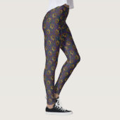Star Of David Motif Leggings (Droite)