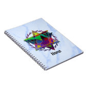 Star Of David Multicolor Journal (Côté Droit)
