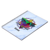 Star Of David Multicolor Journal (Côté gauche)