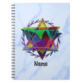 Star Of David Multicolor Journal (Devant)