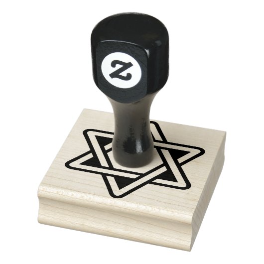 Star of David Rubber Stamp Rubberstempel (Stempel)