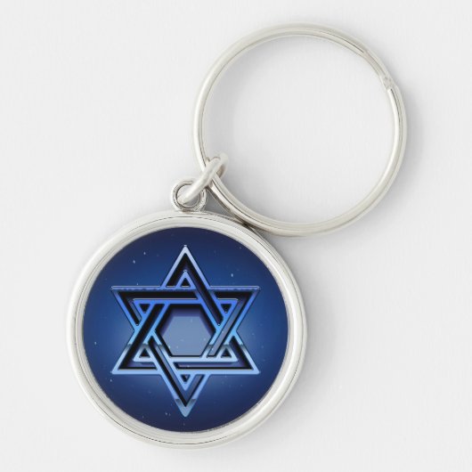 Star of David Sleutelhanger (Voorkant)