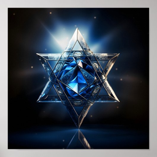 Star of David vakantie poster (Voorkant)