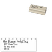 Star of David zakelijk adres Rubberstempel (Gestempeld)