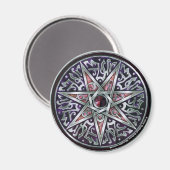 Star of Fey Round Magnet (Recto/Verso)