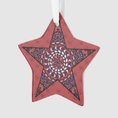Star of Independence Acryl Ornament (voorkant)