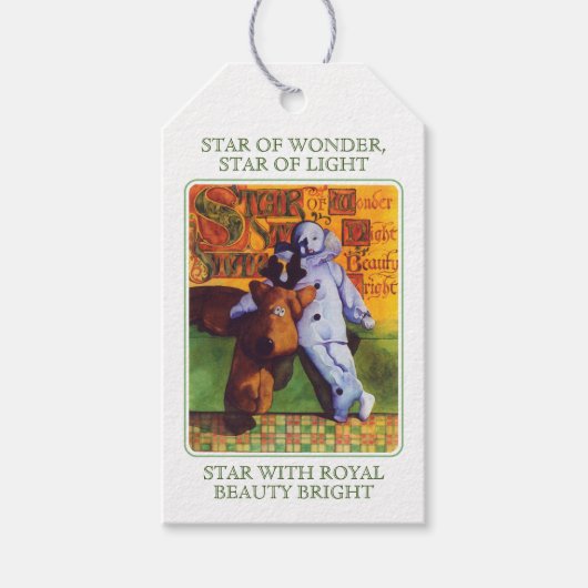 STAR OF WONDER Cadeau Labels Cadeaulabel (Voorkant)