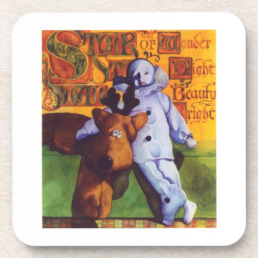 STAR OF WONDER Hard Plastic Onderzetters (Voorkant)