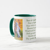 STAR OF WONDER Hunter Green Combo Mug (Devant gauche)