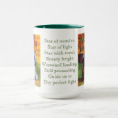 STAR OF WONDER Tall Hunter Green Combo Mug (Centre)