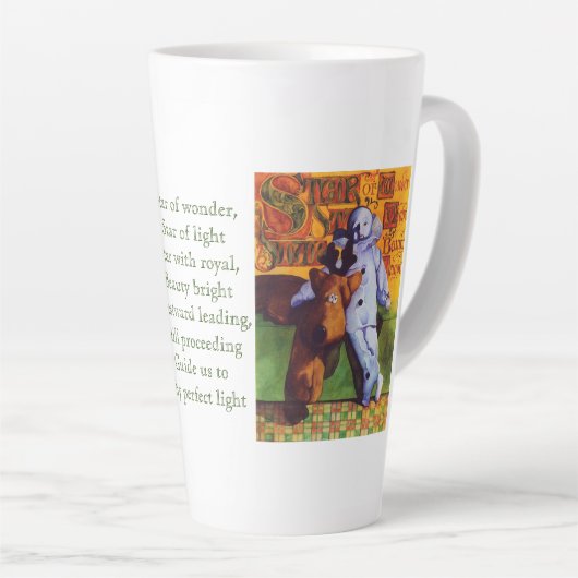 STAR OF WONDER Tall Latte Mok (Rechterhoek)