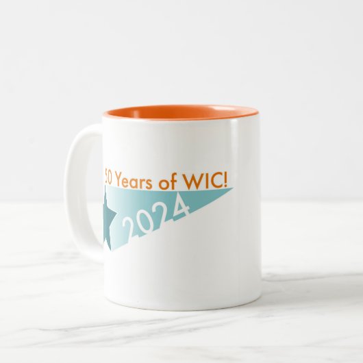 Star Orange Mug (Devant gauche)