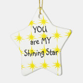 STAR ORNAMENT-JE BENT MIJN SCHEEPSSTAR KERAMISCH ORNAMENT (Links)