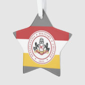 * Star Ornament met PMC Flag logo (voorkant)