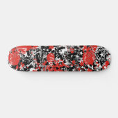 Star Paint Splatter Skateboard (Horizontaal)