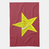 Star Poem Kitchen Towel Theedoek (Verticaal)