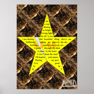 Star Poem-Poster Poster