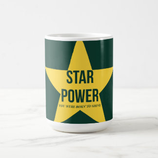 Star Power — 90s Maximalistische Mok | Retro Kunst